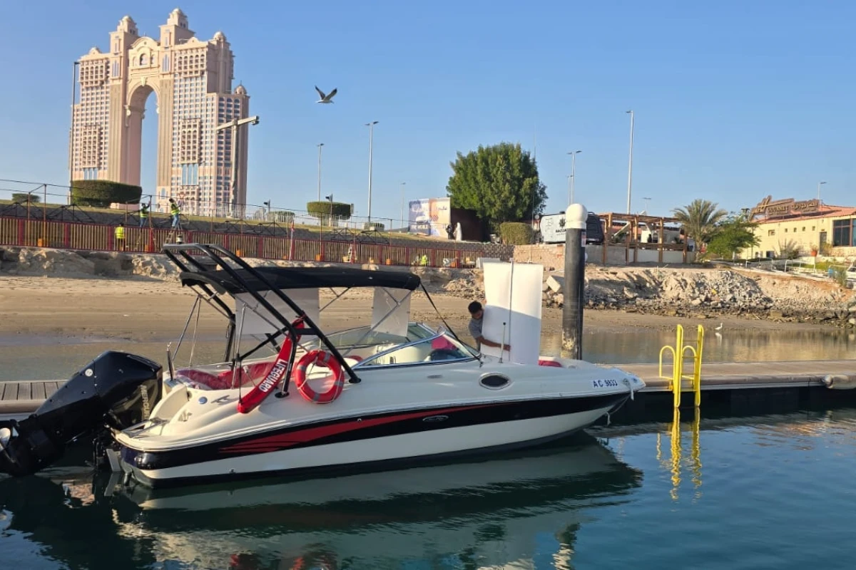 speed boat deep sea fishing Abu Dhabi